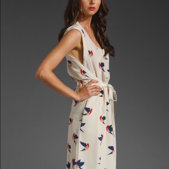 Marc By Marc Jacobs Dresses & Skirts - Marc Jacobs Bird print silk dress
